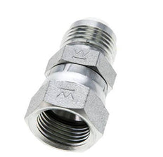 Embout JIC UNF 7/8''-14 Mâle x Femelle Acier 210bar (2950.5psi)