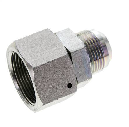 Mamelon réducteur JIC UN 1-5/16''-12 Mâle x UN 1-5/8''-12 Femelle Acier 140bar (1967.0psi)