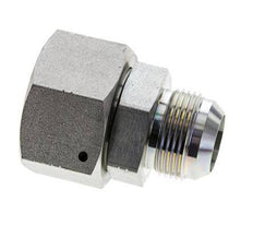 Mamelon réducteur JIC UN 1-5/16''-12 Mâle x UN 1-5/8''-12 Femelle Acier 140bar (1967.0psi)