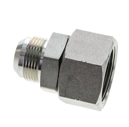 Mamelon réducteur JIC UN 1-5/16''-12 Mâle x UN 1-5/8''-12 Femelle Acier 140bar (1967.0psi)