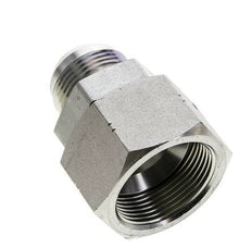 Mamelon réducteur JIC UN 1-5/16''-12 Mâle x UN 1-5/8''-12 Femelle Acier 140bar (1967.0psi)