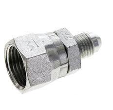 JIC Reducing Nipple UNF 7/16''-20 Male x UNF 3/4''-16 Female Steel 275bar (3863.75psi)