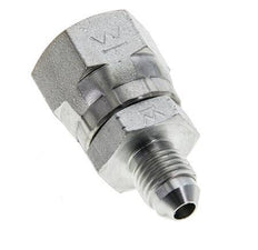 JIC Reducing Nipple UNF 7/16''-20 Male x UNF 3/4''-16 Female Steel 275bar (3863.75psi)