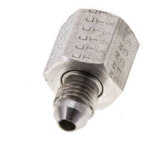 Mamelon réducteur JIC UNF 7/16''-20 mâle x UNF 9/16''-18 femelle Acier inoxydable 275bar (3863.75psi)
