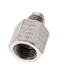Mamelon réducteur JIC UNF 7/16''-20 mâle x UNF 9/16''-18 femelle Acier inoxydable 275bar (3863.75psi)
