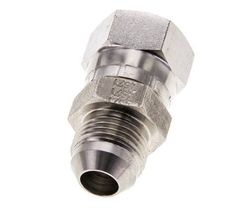 JIC Nipple UNF 3/4''-16 Male x Female Stainless Steel 275bar (3863.75psi)