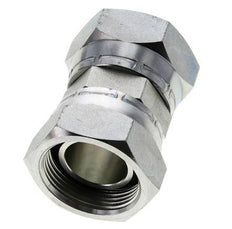 Connecteur droit réducteur G1 1/4'' Femelle Haute Pression Acier 60° Cône 150bar (2107.5psi) Hydraulique