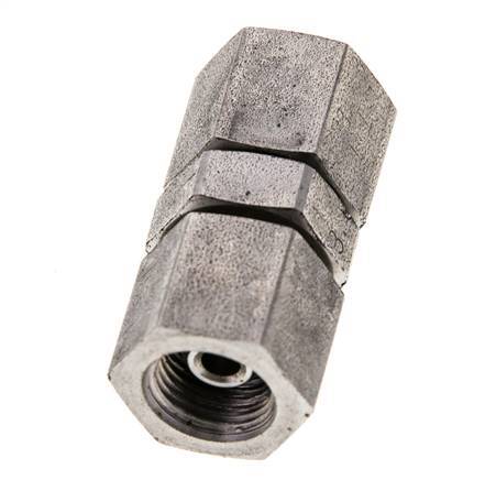 Reducing Straight Connector G1/8'' Female High Pressure Stainless Steel 60° Cone 575bar (8078.75psi) Hydraulic