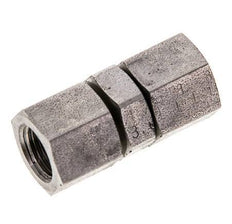 Connecteur droit réducteur G1/8'' Femelle Haute Pression Acier Inoxydable Cône 60° 575bar (8078.75psi) Hydraulique