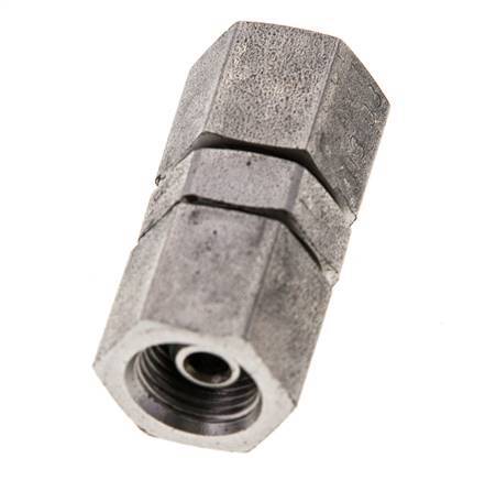 Connecteur droit réducteur G1/8'' Femelle Haute Pression Acier Inoxydable Cône 60° 575bar (8078.75psi) Hydraulique