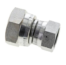 Connecteur droit réducteur G3/4'' x G1'' femelle Haute Pression Acier 60° Cône 150bar (2107.5psi) Hydraulique