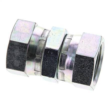 Raccord droit réducteur G3/4'' femelle Haute Pression Acier 60° Cône 175bar (2458.75psi) Hydraulique