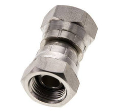 Connecteur droit réducteur G3/8'' femelle Haute Pression Acier inoxydable Cône 60° 425bar (5971.25psi) Hydraulique