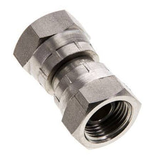 Connecteur droit réducteur G3/8'' femelle Haute Pression Acier inoxydable Cône 60° 425bar (5971.25psi) Hydraulique