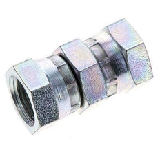 Connecteur droit réducteur G3/8'' femelle haute pression Acier 60° Cône 425bar (5971.25psi) Hydraulique