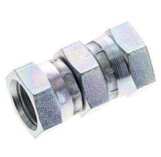 Connecteur droit réducteur G3/8'' femelle haute pression Acier 60° Cône 425bar (5971.25psi) Hydraulique