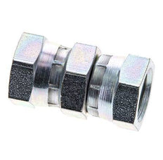 Connecteur droit réducteur G3/8'' femelle haute pression Acier 60° Cône 425bar (5971.25psi) Hydraulique