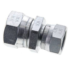 Raccord droit réducteur G1/2'' x G3/4'' Femelle Haute Pression Acier 60° Cône 175bar (2458.75psi) Hydraulique