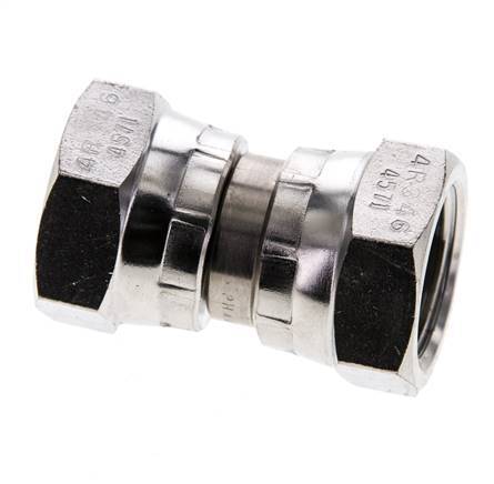 Connecteur droit réducteur G1/2'' Femelle Haute Pression Acier inoxydable Cône 60° 300bar (4215.0psi) Hydraulique