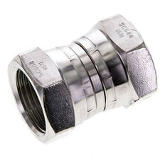 Connecteur droit réducteur G1'' femelle Haute Pression Acier inoxydable Cône 60° 150bar (2107.5psi) Hydraulique