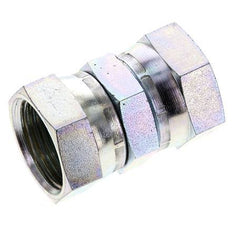 Connecteur droit réducteur G1'' Femelle Haute Pression Acier 60° Cône 150bar (2107.5psi) Hydraulique