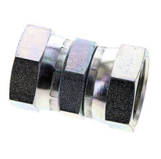 Connecteur droit réducteur G1'' Femelle Haute Pression Acier 60° Cône 150bar (2107.5psi) Hydraulique