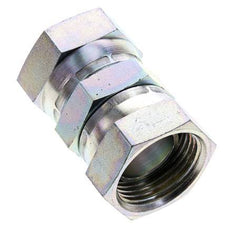 Connecteur droit réducteur G1'' Femelle Haute Pression Acier 60° Cône 150bar (2107.5psi) Hydraulique