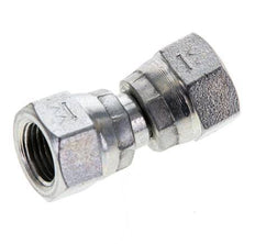 Reducing Straight Connector G1/8'' Female High Pressure Steel 60° Cone 575bar (8078.75psi) Hydraulic