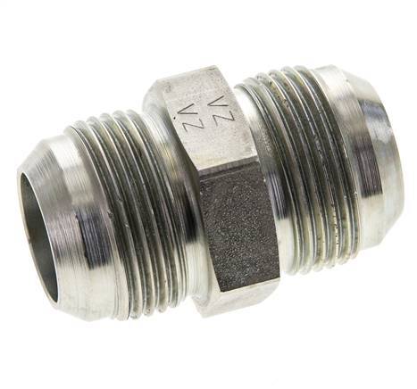 JIC Double Nipple UN 1-5/16''-12 Acier 170bar (2388.5psi)