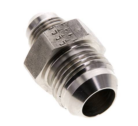 JIC Reducing Double Nipple UNF 3/4''-16 x UN 1-1/16''-12 Stainless Steel 210bar (2950.5psi)