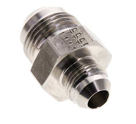 JIC Mamelon double réducteur UNF 3/4''-16 x UN 1-1/16''-12 Acier inoxydable 210bar (2950.5psi)