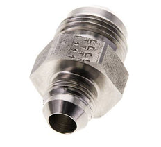 JIC Mamelon double réducteur UNF 3/4''-16 x UN 1-1/16''-12 Acier inoxydable 210bar (2950.5psi)