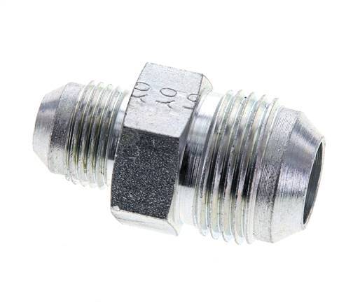 JIC Mamelon double réducteur UNF 3/4''-16 x UN 1-1/16''-12 Acier 210bar (2950.5psi)