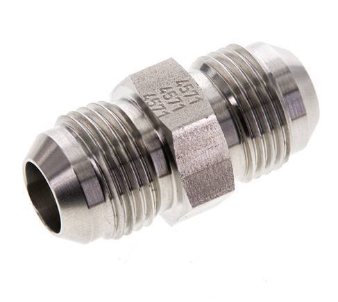 JIC Double Nipple UNF 7/8''-14 Stainless Steel 210bar (2950.5psi)
