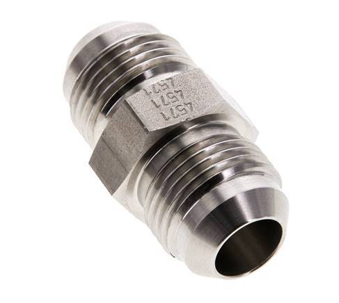 JIC Double Nipple UNF 7/8''-14 Acier inoxydable 210bar (2950.5psi)