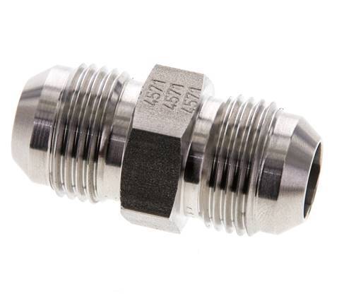 JIC Double Nipple UNF 7/8''-14 Acier inoxydable 210bar (2950.5psi)