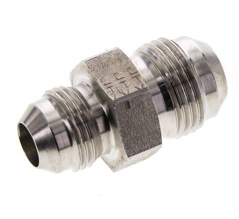 Mamelon double réducteur JIC UNF 3/4''-16 x UNF 7/8''-14 Acier inoxydable 210bar (2950.5psi)