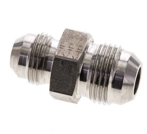 Mamelon double réducteur JIC UNF 3/4''-16 x UNF 7/8''-14 Acier inoxydable 210bar (2950.5psi)