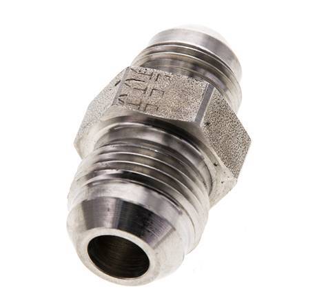 Mamelon double réducteur JIC UNF 3/4''-16 x UNF 7/8''-14 Acier inoxydable 210bar (2950.5psi)