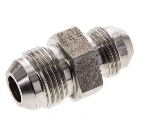Mamelon double réducteur JIC UNF 3/4''-16 x UNF 7/8''-14 Acier inoxydable 210bar (2950.5psi)