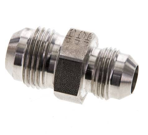 Mamelon double réducteur JIC UNF 3/4''-16 x UNF 7/8''-14 Acier inoxydable 210bar (2950.5psi)