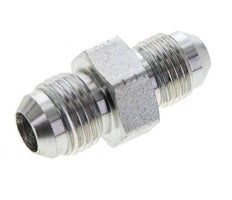 JIC Reducing Double Nipple UNF 1/2''-20 x UNF 9/16''-18 Steel 275bar (3863.75psi) [2 Pieces]