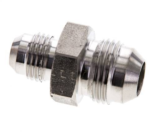 JIC Raccord double réducteur UNF 9/16''-18 x UNF 3/4''-16 Acier inoxydable 275bar (3863.75psi)