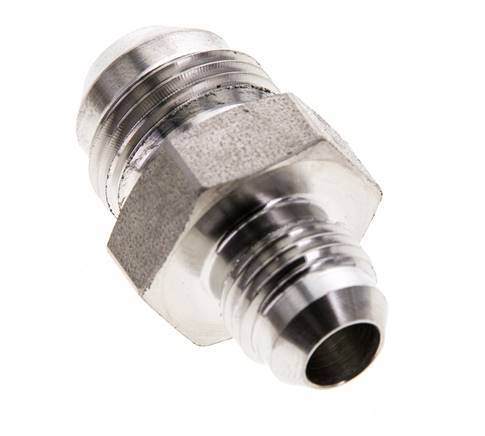 JIC Raccord double réducteur UNF 9/16''-18 x UNF 3/4''-16 Acier inoxydable 275bar (3863.75psi)