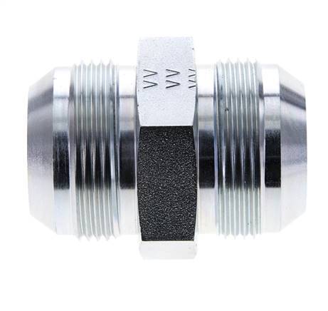 JIC Double Nipple UN 1-5/8''-12 Acier 140bar (1967.0psi)