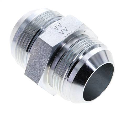 JIC Double Nipple UN 1-5/8''-12 Acier 140bar (1967.0psi)
