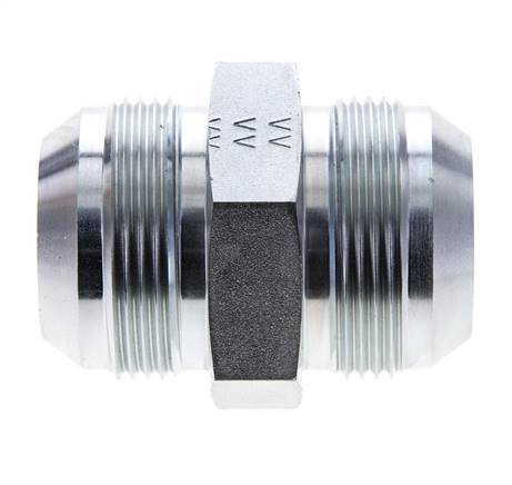 JIC Double Nipple UN 1-5/8''-12 Acier 140bar (1967.0psi)