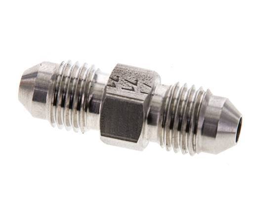JIC Double Nipple UNF 7/16''-20 Stainless Steel 310bar (4355.5psi)