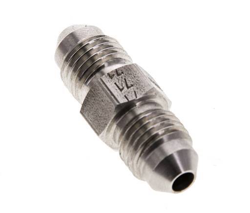 JIC Double Nipple UNF 7/16''-20 Acier inoxydable 310bar (4355.5psi)