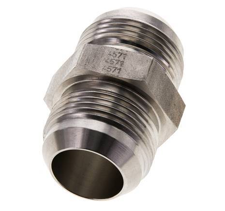JIC Double Nipple UN 1-5/16''-12 Acier inoxydable 170bar (2388.5psi)